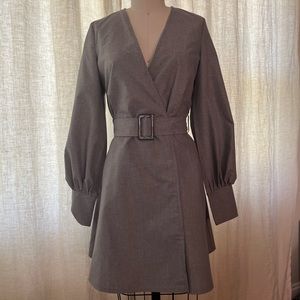 PrettyLittleThing Belted Dress Sz 2 NWT